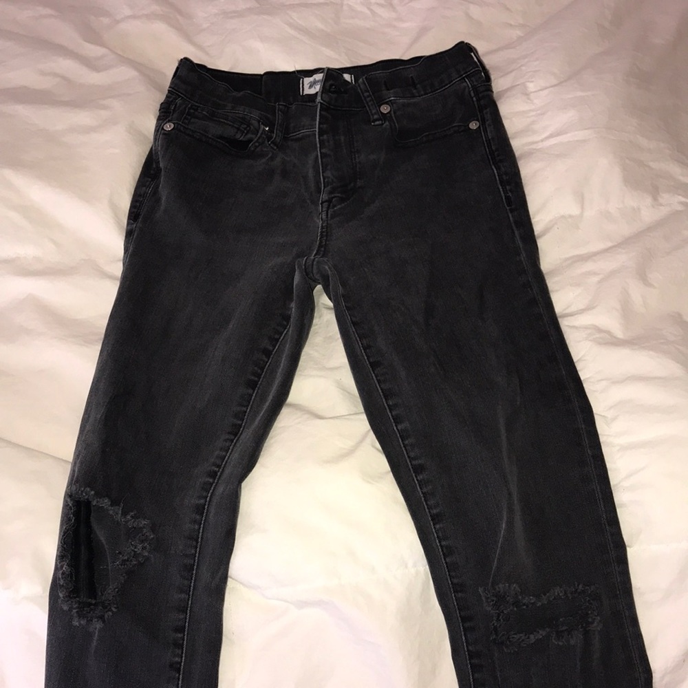 Madewell Black skinny Jeans